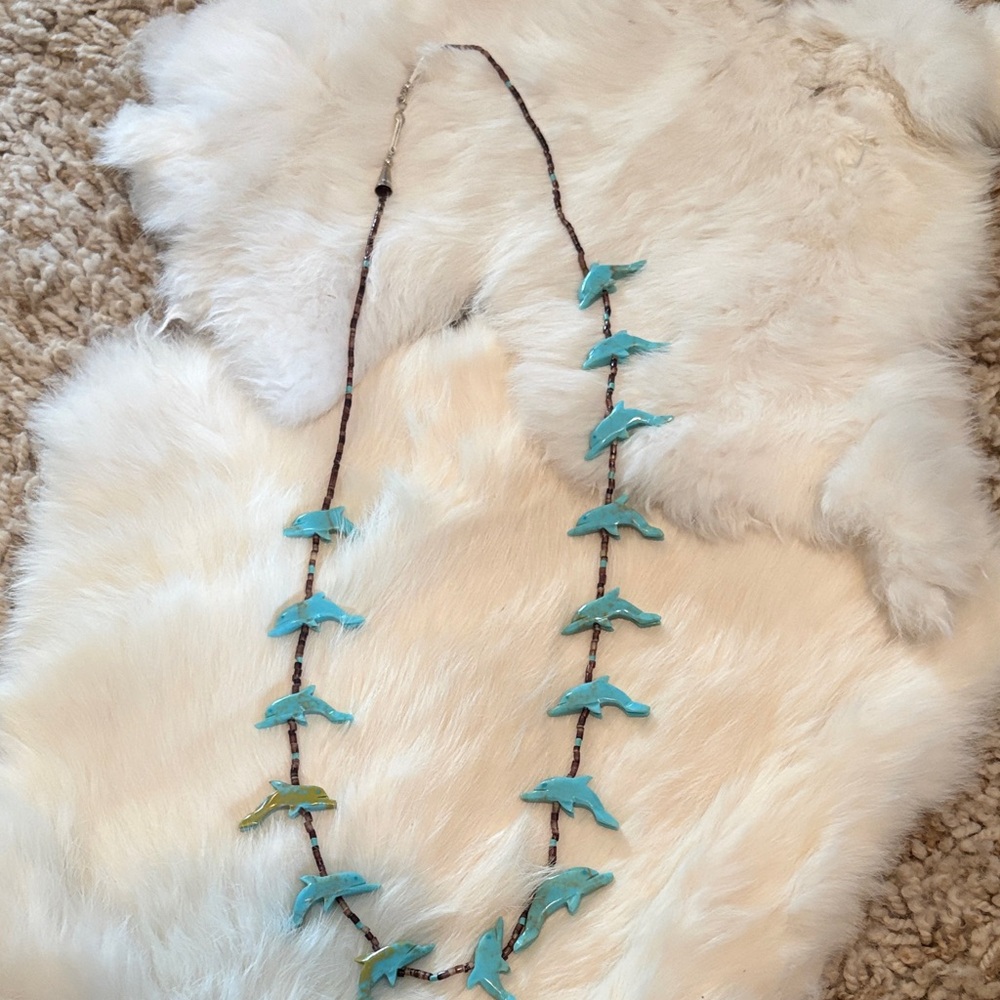 Oceanic Charm Dolphin Necklace
